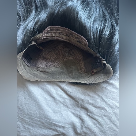 26 black synthetic lace front wig. Lace cut but unstyled/unworn - Picture 4 of 4